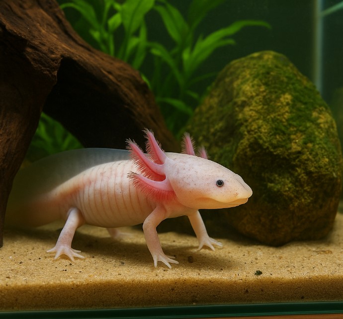 Axolotl se sve češće drži kao kućni ljubimac
